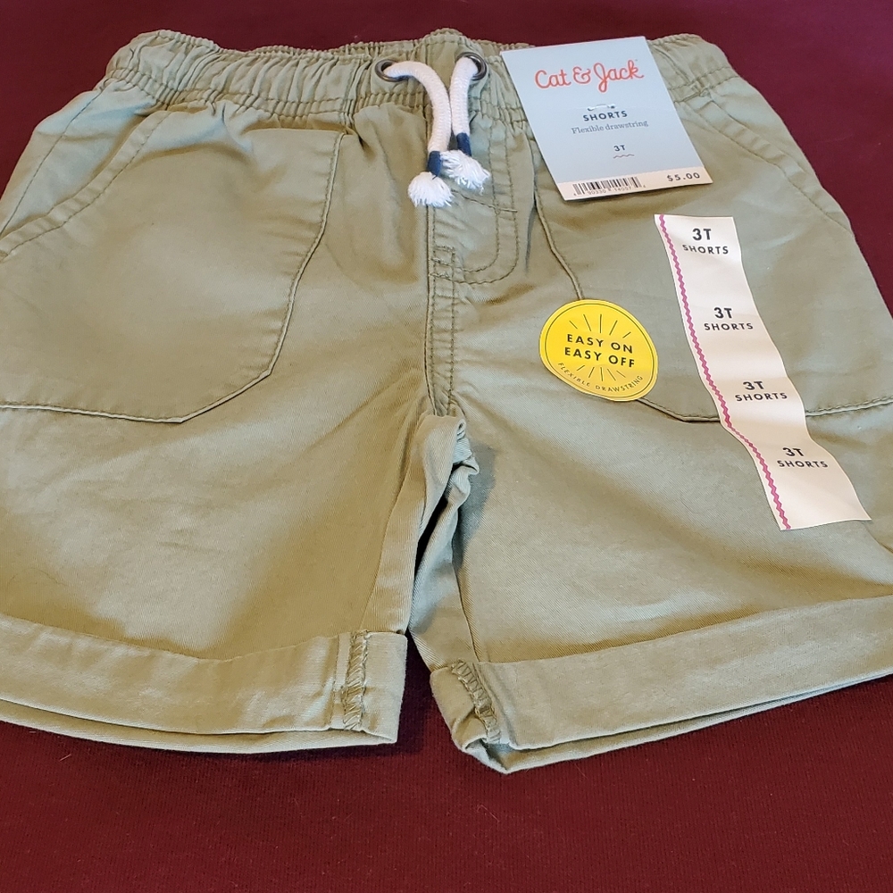Brand new 3t Cat & Jack  shorts